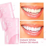 1 SACHET Go Smile Dental White Patch Teeth Bleaching Teeth Whitening Instant Teeth Sticker