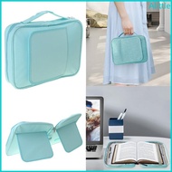 Alia Bible Bag File Storage Bag with Handle and Book Stand Bible Covers Bible Book Cover Bible Case 