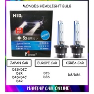 Super Bright MONDES D1S D2S D2C D2R D3S D4S D4C D4R D8 D8S D8C 55W 6000k 8000K 4300k HID Bulb