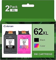 Coloran 62XL Black and Colour Ink Cartridges
