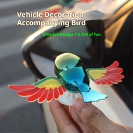 Car Ornaments Waving Wings in the Wind Cute Smart Companion Little Bird Creative Electric Car Fun Co