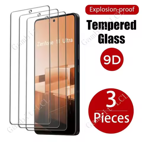 3PCS For ASUS Zenfone 11 Ultra Tempered Glass Protective On Zenfone11Ultra Zenfone11 11Ultra 6.78" S
