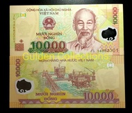 Uang Kuno 10000 dong vietnam polymer uang plastik uang lama uang asing