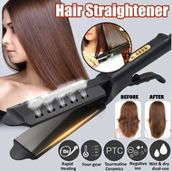 Ceramic Hair Straightener Tourmaline Ionic Flat Iron Hair Straightener Wet and Dry