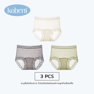 KOBENI Plus Size Womens High Waist Boxer Briefs กางเกงชั้นในผู้หญิงไซส์ใหญ่ กางเกงชั้นในลูกไม้ เอวสู