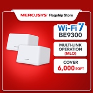 Mercusys BE9300 WiFi 7 Whole Home Mesh System Halo H47BE (2-Pack) (Powered By TP-Link)