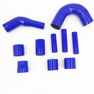 Fit 2008-2011 Lancer EVO10 EVO X CZ4A 4B11T 2.0L Turbo Intercooler Silicone Hose Kit