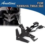 For Yamaha TMAX 560 2022-2024 TMAX 530 2017-2019 Motorcycle Accessories Rear License Plate Holder  B