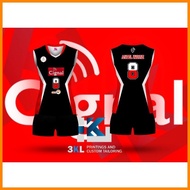 ➪ ♙ ╰ Up and Down Volleyball Jersey Stretchable Microtech Fabric Customizable