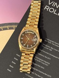 Rolex  18038 red vignette dial