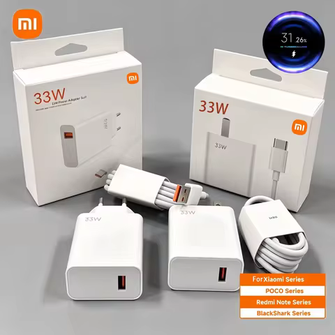 Original XIAOMI 33W Charger Fast Charge 1M Usb Type C Cable For Poco X3 NFC M4 Mi 11I 10T 5G Redmi N