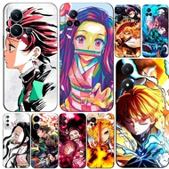 Case For Vivo V5 V5S V7 PLUS + V11i  V11 Pro Phone Back Cover Soft Black Tpu fantasy demon slayer