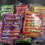 [40 PACKS] BAGI BAGI / PIKA 40X10G (SEAWEED / CHOCO /  BBQ etc.) CORN STICK SNACK HALAL
