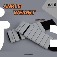 Nu Fit - [FREE POUCH] Adjustable Wrist & Ankle Weight Bangles - Weight Bracelet - Hand Weights - Foo