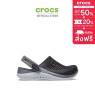 CROCS รองเท้าลำลองเด็ก LITERIDE 360 CLOG รุ่น 2070210DD - BLACK/SLATE GREY