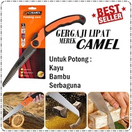 PROMO camel gergaji lipat pertukangan gergaji lipat potong kayu portable gergaji multifungsi serbagu