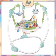 Baby Jumperoo Rainforest 360° Rotating Hanging Chair Jumper Infant with Music Bouncer Mainan Bayi