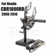 For Honda CBR1000RR 2008-2016 Quick Shift Rearset Footpeg Motorcycle Adjustable Footrest Rear Set Fo