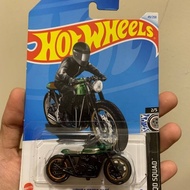 HOTWHEELS HONDA CB750 CAFE GREEN (REFER GAMBAR)