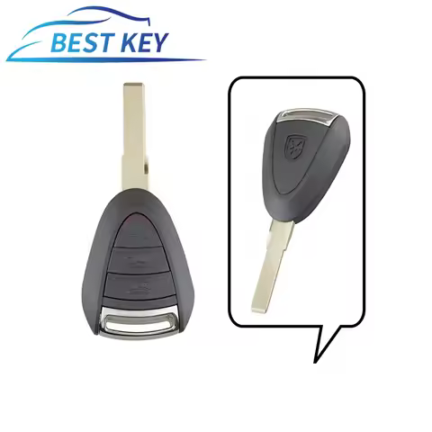 BEST KEY 3B Remote Key Shell For Porsche Boxster/Cayman 911/997 Carrera and 911 Targa 2005 2006 2007