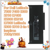 MXV9V 7500mah for Dell Latitude 7300 7400 5300 5310 E7400 E5300 E5310 E7300 Latitude 5300 5310 2-in-