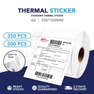 GOPACK A6 Thermal Sticker Roll | Airway Bill | Barcode Shipping Label | Kurier Sticker 100*150mm