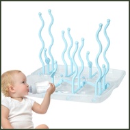 Portable Baby Bottle Dry Rack Upright Vertical Collapsible Water Bottle Drying Rack Portable Bottle Dryer Baby fitshosg fitshosg