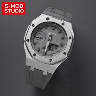 GA2100 Modified Steel Case Bezel Mod AP Royal Oak Casioak