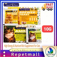 Smart Choice Supplement For Cat Amino-Booster/ Brewer -Yeast Garlic 10G/Freeze Dried Chicken Cat Boo