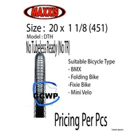 Maxxis DTH Tire – 20 x 1 1/8 (451) Wire Bead (1 Pc)