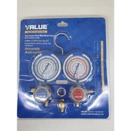 Manifold set/dual manifold gauge Value R410A R407C R134A R22