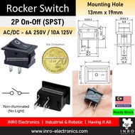 [AC DC] 2 Pin / 3 Pin DPST DPDT KCD1 Rocker Switch, Suis Rocker, AC ON OFF Switch, DC ON OFF Switch,