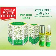 Attar Full Box (8ml X 6piece) Perfume Minyak Wangi Oil Jasmine[Original]_READYSTOCK