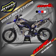 Decal Sticker WR 155 Full Body - Stiker Dekal Motor Yamaha WR 155 Full Body AR-D4 003