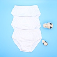 MINIDUCK學生返學男仔白色三角內褲-3條裝