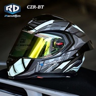 RD (INDEX) หมวกกันน็อคเต็มใบ รุ่น CZR-BT ถอดซักได้ ฟรีถุงผ้า แถมชิวดำฟรีอีก 1 แผ่น รองรับการติดตั้งบ