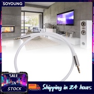 soyoung Extension Sound Cable  3.5mm M to 3.5SP Auxiliary Audio Stereo Plug and Play for Phone Table