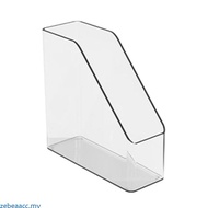 zebeaacc Desk Organizer Rack for File Folder Mail Letter File Holder Clear File Organizer