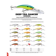 RAPALA DEEP TAIL DANCER TDD7/TDD9