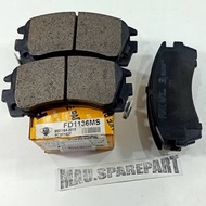 ( FBK ) FRONT DISC BRAKE PAD ( FD1136MS ) NISSAN AD RESORT Y10 1.6