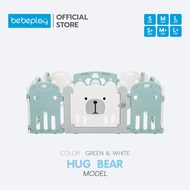 Bebeshop คอกกั้นเด็ก Bebeplay (Hug Bear) ผลิตจากวัสดุ HDPE / Food Grade ไม่เป็นอันตรายต่อเด็ก ฐานจุก