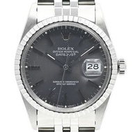 勞力士日誌型計時碼表 16030 手錶 SS 自動灰色男士 [二手]