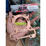 Nmax 62mm copper head gasket 0.5mm thick Nmax copper gasket 62mm thick 0.5mm Spr racing