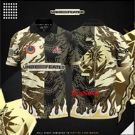 FIFTY7K UNDEFEATED 2.0 Slim - fitting Retro Collar Jersey Bu Tshirt Lelaki Lengan Pendek Sublimation