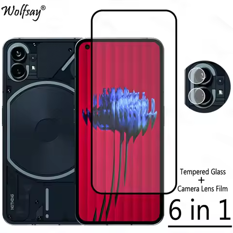 Full Cover Glue Tempered Glass For Nothing Phone 1 Screen Protector Nothing Phone 1 2 2a Camera Glas