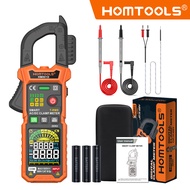 【กทม.พร้อมส่ง】HOMTOOLS HM801 สมาร์ทดิจิตอลแคลมป์มิเตอร์ 6000 นับ AC DC แรงดันไฟฟ้ากระแสไฟตรวจจับความ