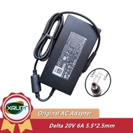 Genuine DELTA ADP-120VH D Power Adapter 20V 6A 120W 5.5x2.5mm For Intel NUC for Asus Mini PC PN64 PN