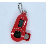 Digital Battery Tester for Hearing Aid (to test all battery size - 10, 312, 13, 675)- Red color, wit