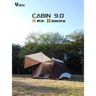 Stoic Cabin 9.0 Auto Tent | 3–4 Person Fully Automatic Camping Tent | Quick Open Cabin Tent