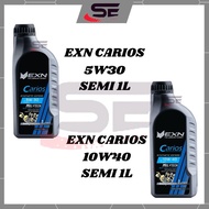 EXN Engine Oil 5w30 Semi Synthetic Molytech 1Litre EXN Carios 10w40 Enjin Oil Minyak Hitam Itam Exn 